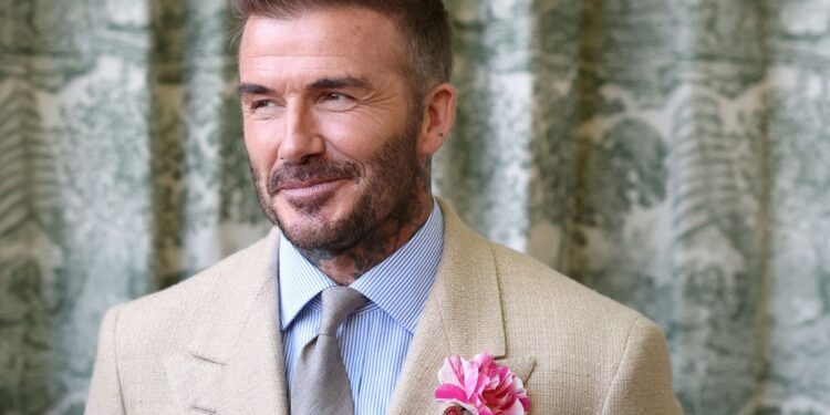 Beckham: meester in charme en nu ook ridder in PR-land.