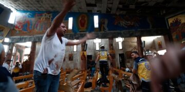 Jihadisten eisen gruwelijke aanslag op in orthodoxe kerk Damascus