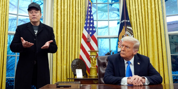 Trump onverschillig over beschuldigingen Musk en focust op economie