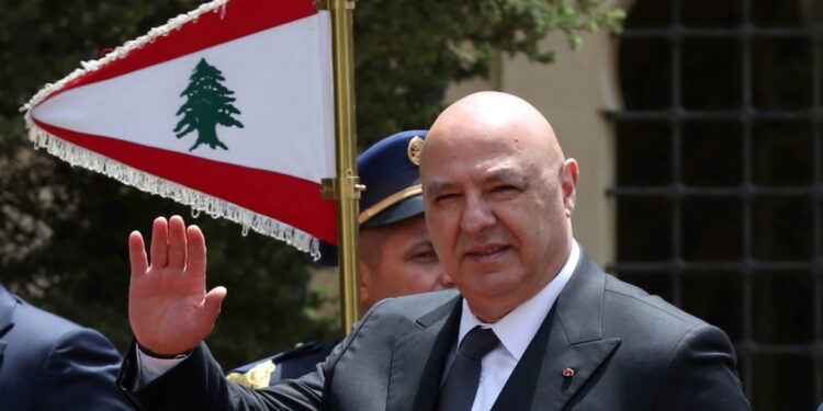 Libanese president sluit banden met Israël uit