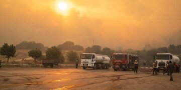 Bestrijd de verwoestende branden in Smyrna’s regio.