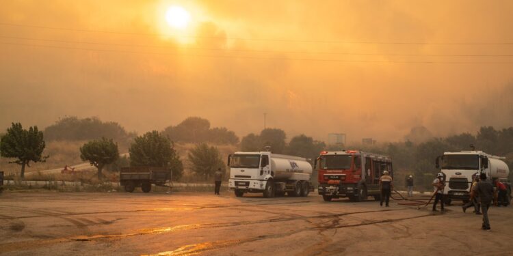 Bestrijd de verwoestende branden in Smyrna’s regio.