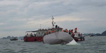 34 doden en 8 vermisten bij zinken toeristenboot in Vietnam