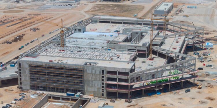 Castelli: 60% van bouwwerkzaamheden nieuwe luchthaven voltooid