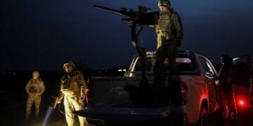 Aanval op Fighter Air Base hoofdkwartier in Oekraïne