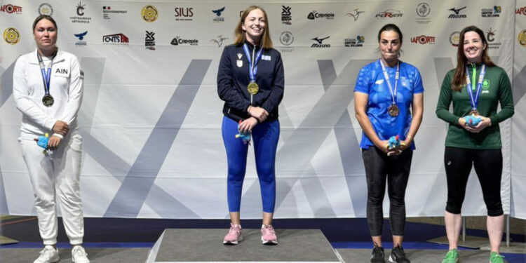 Katzouraki: Europees kampioen in het schieten