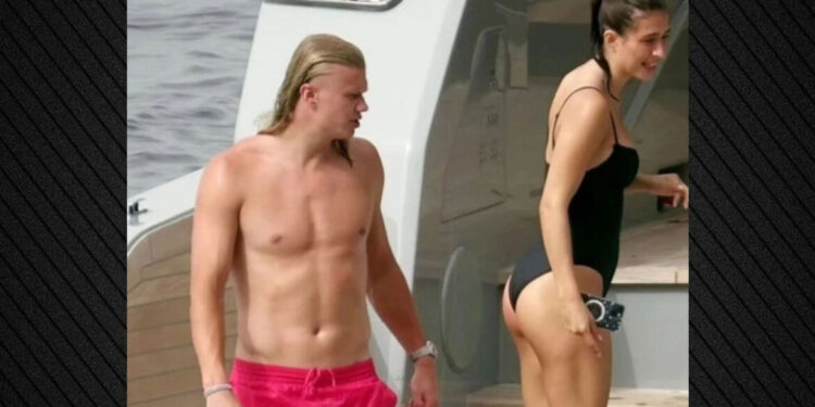 Erling Haaland geniet van vakantie in Ibiza met partner