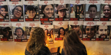 Demonstratie in Israël voor vrede in conflictgebied