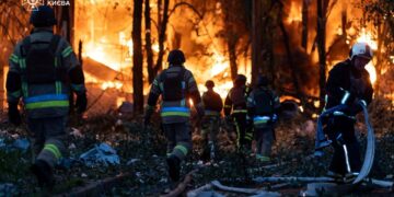 Rusland lanceert massale aanval met drones en raketten op Oekraïne