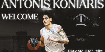 PAOK: Koniaris in zwart-wit.