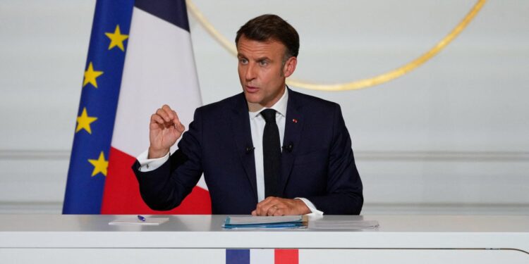 Macron’s kritiek op EU-US overeenkomst: ‘Niet ambitieus genoeg’