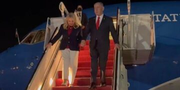 Netanyahu in Washington onder druk voor einde Gaza botsing