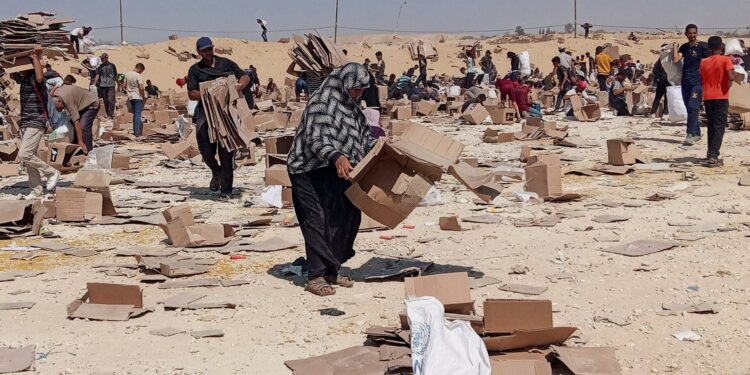 Honderden doden in Gaza bij humanitaire hulpcentra in zes weken