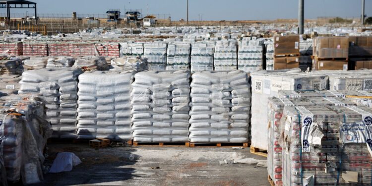 Humanitaire hulporganisaties gestart volgens Palestijnse bronnen