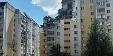 Dodelijke gasexplosie in appartementengebouw in Saratov, Rusland