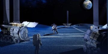 Eerste bemande maanbasis met Italiaans ontwerp