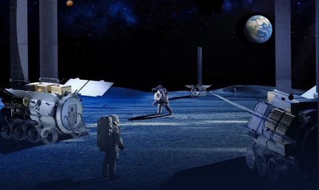 Eerste bemande maanbasis met Italiaans ontwerp