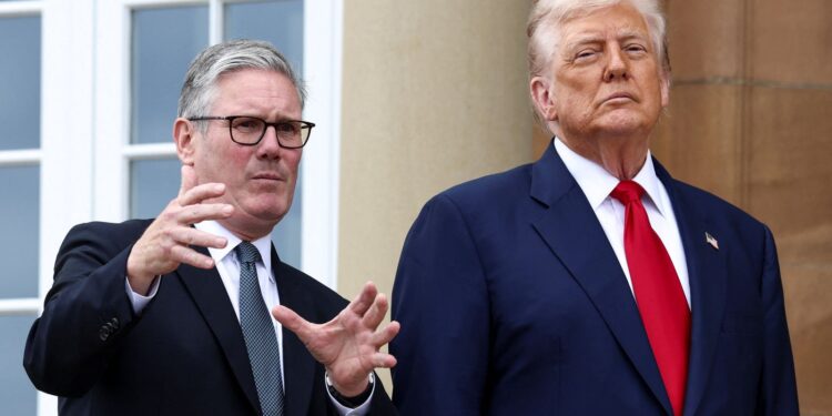 Starmer doorstaat Trump’s beproeving en komt er bijna ongeschonden uit.