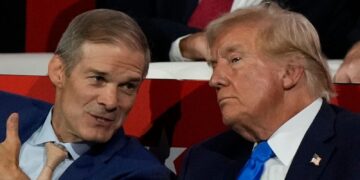 Jim Jordan bekritiseert Online Safety Act tijdens ontmoeting met Peter Kyle.