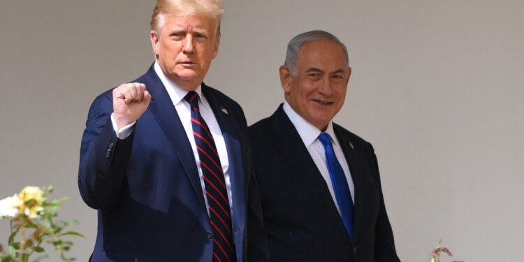Netanyahu en Trump breken gesprekken met Hamas voor wapenstilstand Gaza.