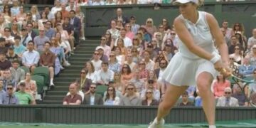 Chaos op Wimbledon: Elektronische lijnrechter maakt ongelofelijke fout