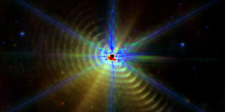 James Webb onthult stofwolken rond stervende sterren