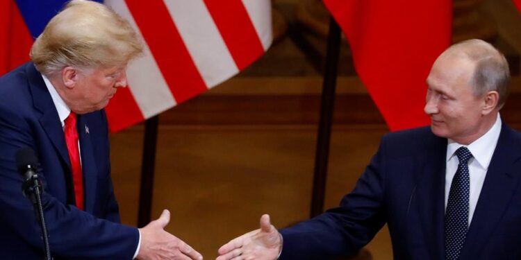 Kremlin agenda verspreid, Poetin prijst Trump, Europa bezorgd