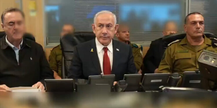 Netanyahu deelt klap uit aan Hamas-woordvoerder