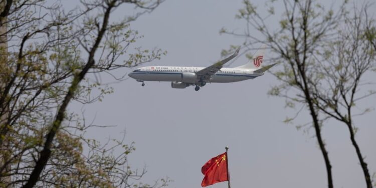 Air China Boeing gedwongen tot landing in Rusland