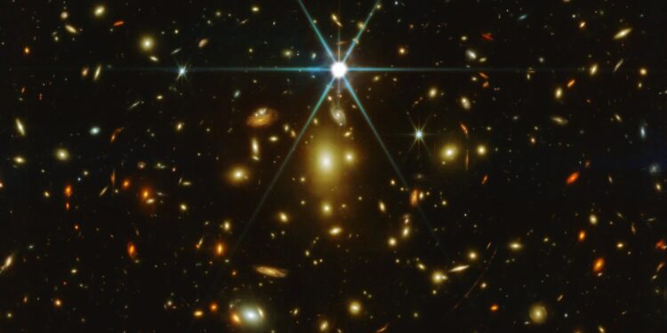 Mogelijk een mysterieus object rondom de verste ster van het universum