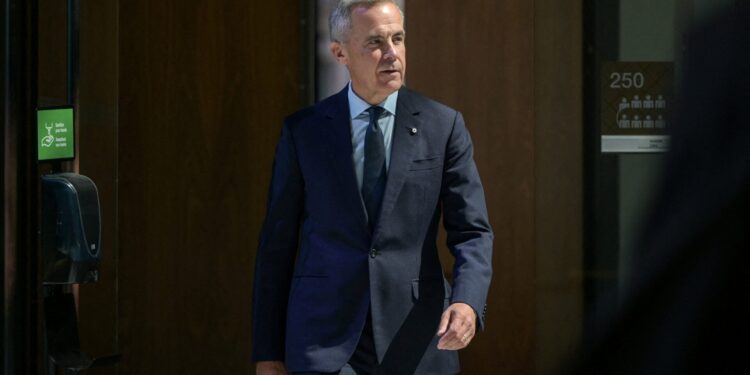 Canadese premier Mark Carney bezoekt Kiev