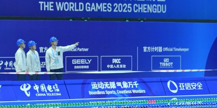 Chengdu boost mariene sporten met WK Wereldkampioenschappen