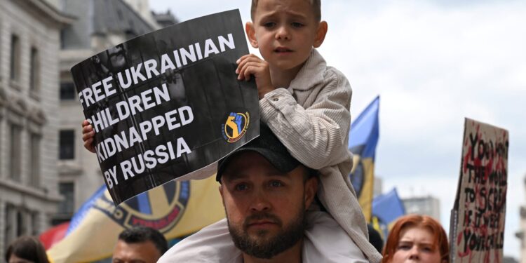 Inspanningen EU voor teruggave ontvoerde Oekraïne-kinderen