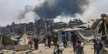 Trump’s plan voor Gaza: gedwongen verhuizing en compensatiecoupons.