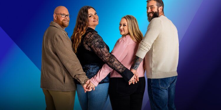 Polyfamily bedschema: liefdesavontuur met strakke planning.