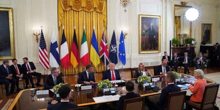 Europees tapijt voor ontmoeting Trump – Poetin – Zelenski.