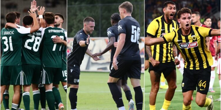 Europese loting: Panathinaikos, PAOK en AEK ontdekken tegenstanders voor play-offs.