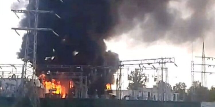 Oekraïense drones raken Russische doelen: brand bij Kursk en olie-installatie