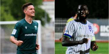 Spannende wedstrijd tussen Levadiakos en Kifisia in Boeotië.