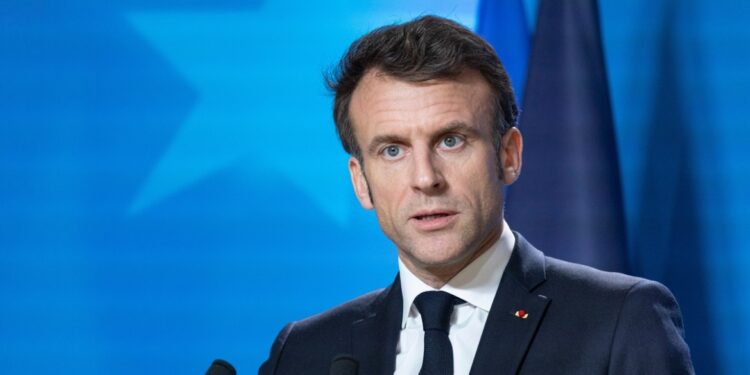 Macron pleit voor permanente vrede in Gaza.