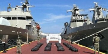 2,8 ton cocaïne gevonden in drie bedrijven in Mexico