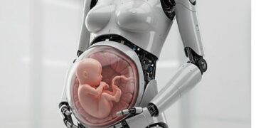 Android-robot als surrogaatmoeder: een innovatieve oplossing