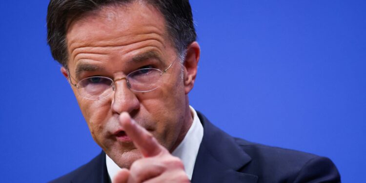 Rutte, Kalas en Von der Laien na Russische aanval op EU-gebouw in Kiev