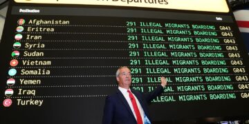 Aartsbisschop van York kritisch op Farage’s deportatieplan voor migranten.