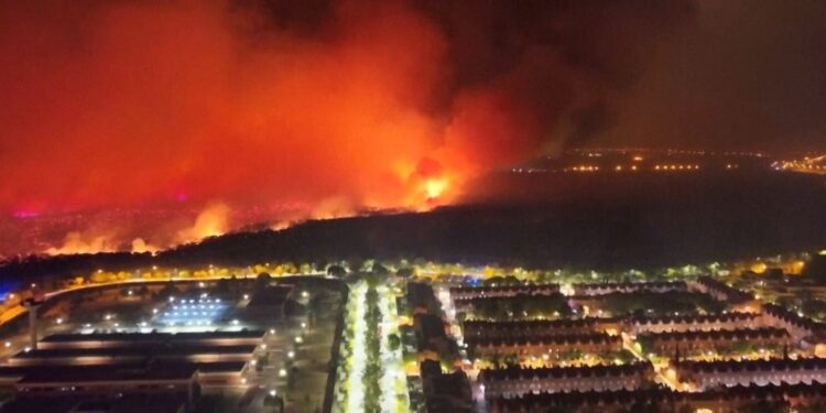 Duizenden geëvacueerd vanwege dodelijke bosbranden in Europa.