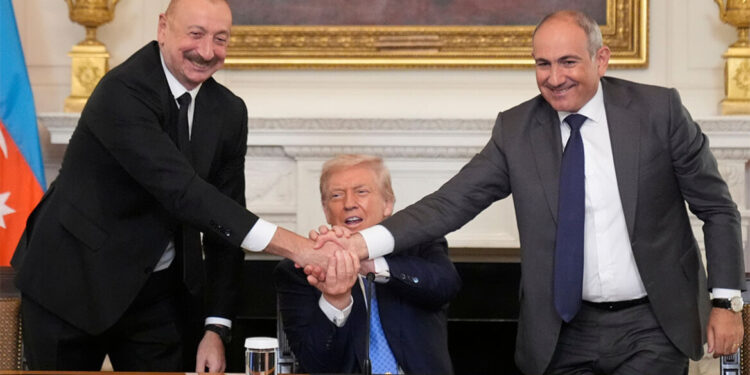 Presidenten Azerbeidzjan en Armenië dragen Donald Trump voor voor Nobelprijs