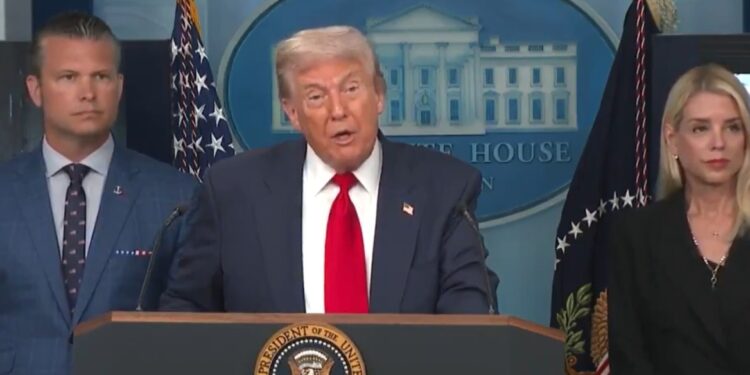 Trump onder controle van politie en National Guard Washington