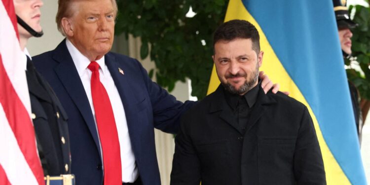 De ontmoeting tussen Zelenski en Trump in het Witte Huis