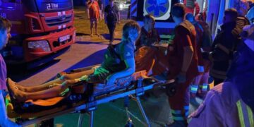 Baby en kinderen gewond bij Russische klap in Kharkov
