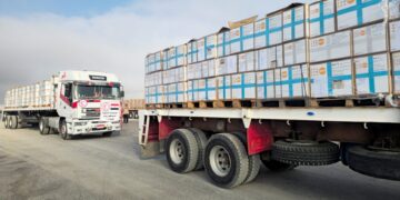 VN blokkeert 6000 vrachtwagens met voedsel voor Gazaanse bevolking
